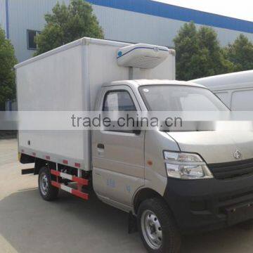 Changan Super Mini freezer truck,1-2ton mini refrigerator truck