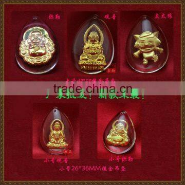 The Olympic Fuwa Design Gold Crystal Multi Style Pendant Jewelry photo-3