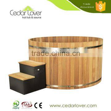 Hot selling outdoor Round shape spa bathtub Eletrical hot tub