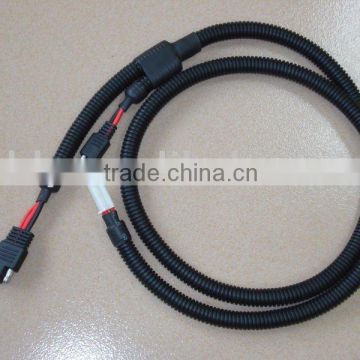 UL SPT-2 18 AWG cable with 2 pin connector to spliter SAE plug cable assembly