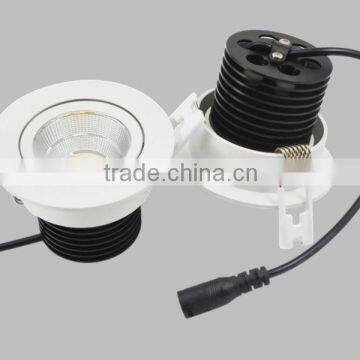 50000H 75V-260V 90-110Lm/W 2700K-7000K 5W COB LED Ceiling Light