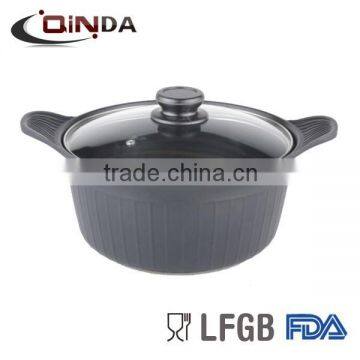 non-stick dia-cast soup pot QD-DC027