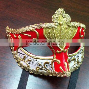 Costume Plastic Face Mask, Half Face Masquerade Masks for Women photo-3