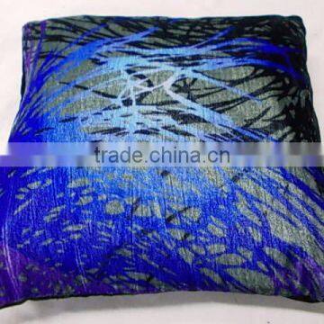 Digital printed velvet cushion cover