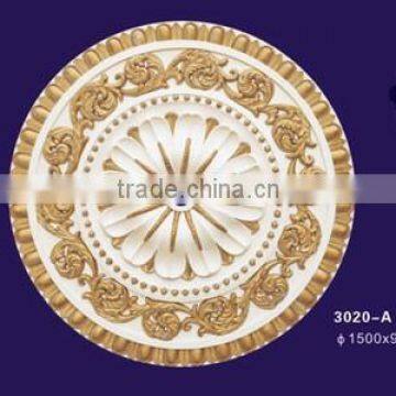 High quality hot sale PU China cornice product ceiling interior antique ceiling medallions