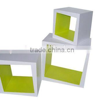 Special Wood Square Wall Cube Shelves