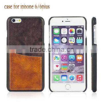 2016 Wholesale Cell Phone Case For iPhone 6s, Card Leather Cell Phone Case For Sale