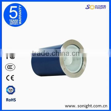 blue color underground lamp integrate tube induction lights