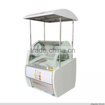 Continuous ice cream freezer