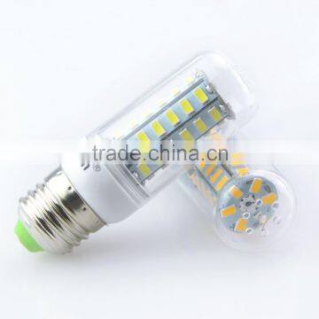 Newest Smart IC No Flicker Lampada Led Lamps E27 220v 110V 127V Led Light 24Led 36Led 48Led 56Led 72Leds Candle Lighting photo-4