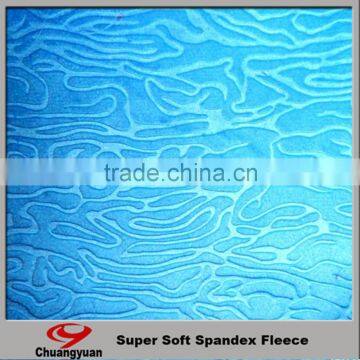 New arrival embossed velvet fabric for Garments/sportswear/dress