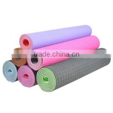 wholesale non-slip eco-friendly 100% TPE yoga mat