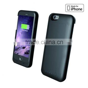 2016 New Trend Unique Design MFi Battery Power Bank Case for Iphone 6 External Battery Cover Supplier's Choice