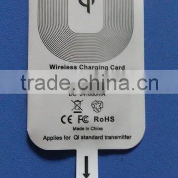 Manufacturer Wholesales QI Wireless Charger Receiver For Iphone 5 5S 6 PLUS