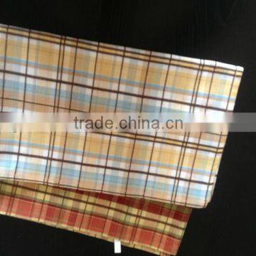 yarn dyed check cotton kitchen towel