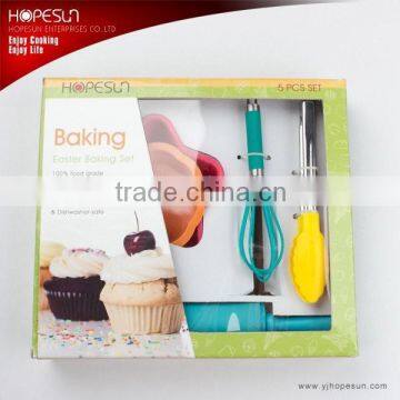 Silicone bakeware set baking set food grade for gift