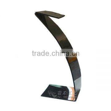 Black Magazine Display Rack 2015 New Acrylic Brochure Stand, Magazine Shelf photo-2
