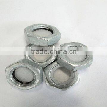 Hex Lock Antitheft Nut for Transmission Tower With Spring & Ball photo-3