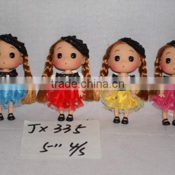 small plastic dolls with keyring