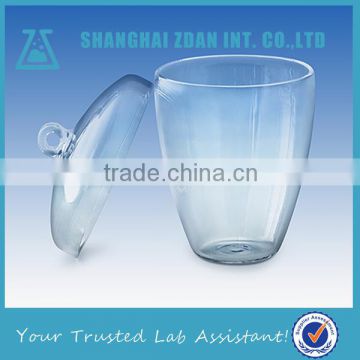 High Temperature Quartz Crucible With Cover