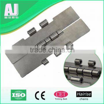 Stainless steel heavy load slat conveyor chain