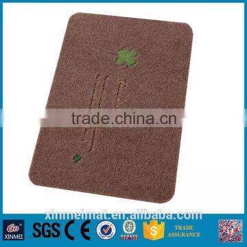 High quality TPR large plastic floor mat with embossed pattern