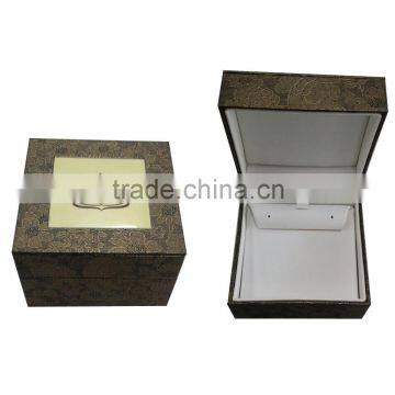 plastic PU earring box