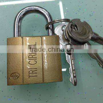 cross key iron padlock