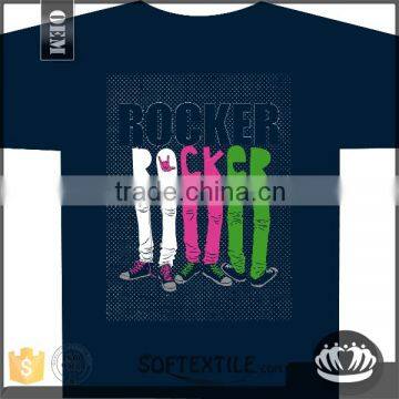 Cheap 65% Polyester 35% Cotton Customized Sublimation Printed T Shirts
