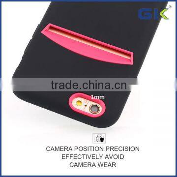 [GGIT] Wholesale Card Set Wallet Back Cover For IPhone 6 TPU+PC Phone Case photo-5