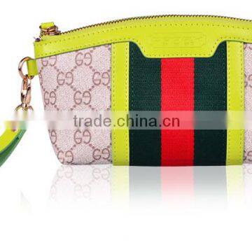 New style high quality fashion jacquard with PU coin purses