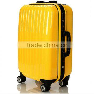 Newest design ABS trolley bag with universal wheels