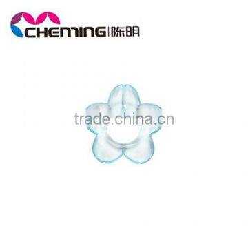 wholesale fashion accessory flower shaped plastic beads