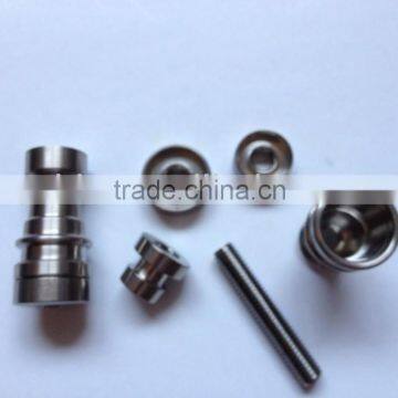 100% GR2 domeless titanium nail