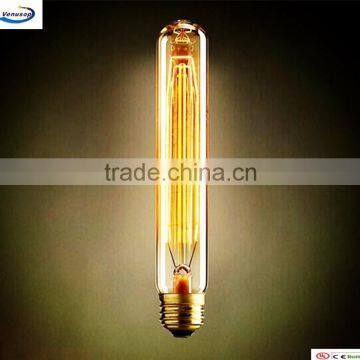 vintage retor Edison carbon tubular lamp T26/T26/T30/T32/ E26/E27/B22 base 25watt 40watt 60watt120v 230v for decorative bulb