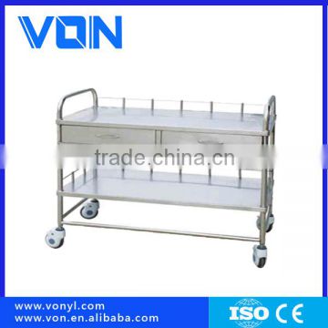 Dressing Delivery drug stainless steel trolley