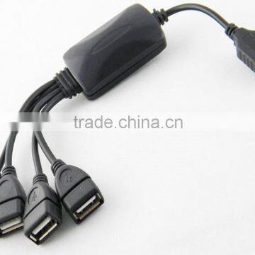 Travel 4 Port High Speed USB 2.0 Pocket Hub