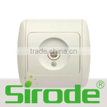 9201-61 Euro type wall TV socket