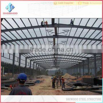 low cost steel structure factory workshop light structural steel in kit industrial shed