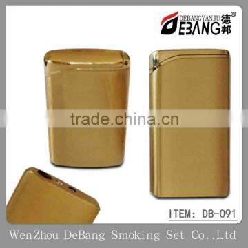 Zinc Alloy Material windproof lighter and Cigarette Usage money lighter