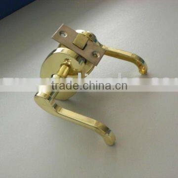 High Polished Gold Plated 257 Door Security Latch