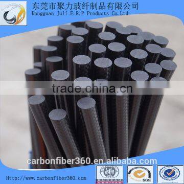 High strength and flexible factory price carbon fiber solid rod