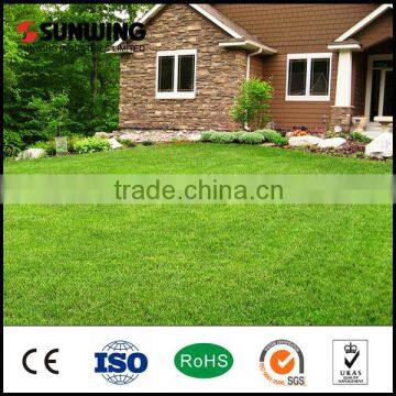 Commercial landscaping fake garden grass