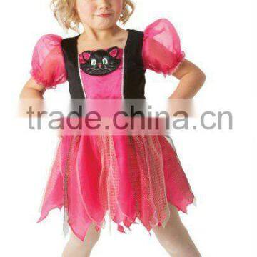 Child Halloween and carnival Witch costumes020