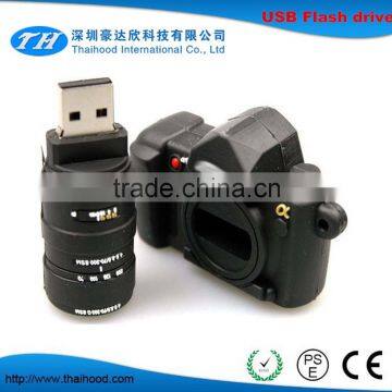 camera shaped usb flash drive, pvc camera usb flash drive