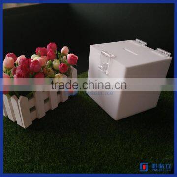 2016 Hot Sale!! Charity Donation Box With Lock / Wholesale Acrylic Donation Box photo-6