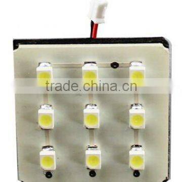 Car dome lamp 9 hyper SMD led light(27x27mm)