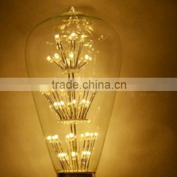 3 Watt Vintage E27/E26/B22 LED bulbs