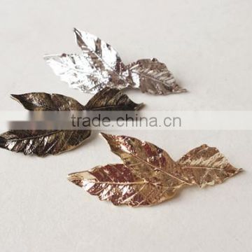 2016 New Metal Clip,Retro leaf spring clip,alloy leaf hairpin headdress for ladies