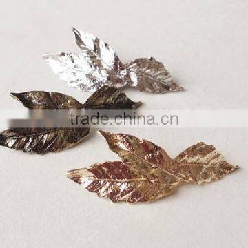 2016 New Metal Clip,Retro Leaf Spring Clip,alloy Leaf Hairpin Headdress for Ladies